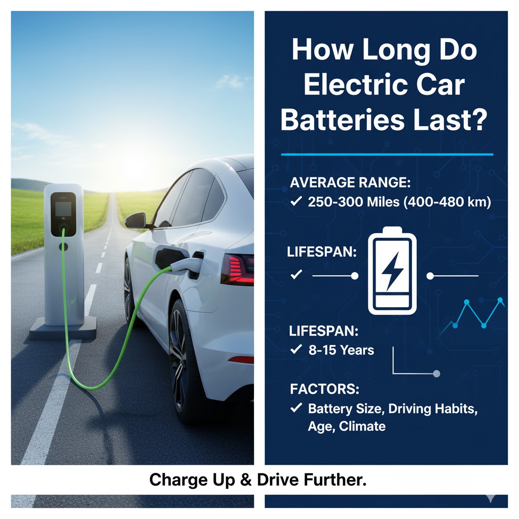 Electric Car Battery Life: How Many Miles Can You Drive on One Charge?