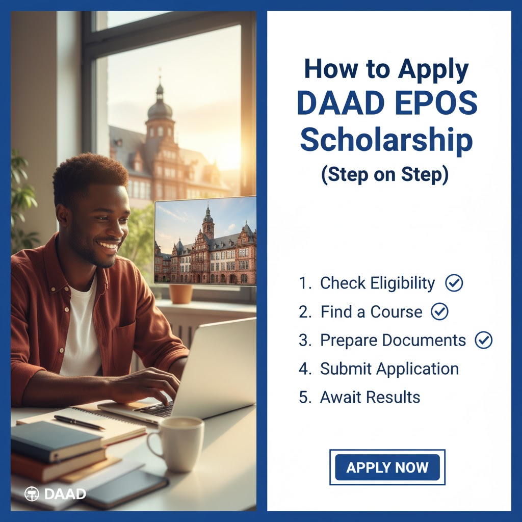 How to Apply DAAD Epos Scholarship (Step by Step)