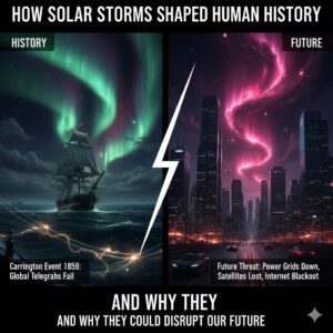 How Solar Storms Shaped Human History – And Why They Could Disrupt Our Future