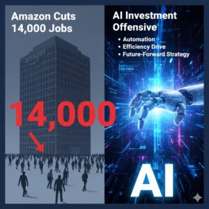 Amazon Lays Off 14,000 Corporate Workers Amid Major AI Expansion
