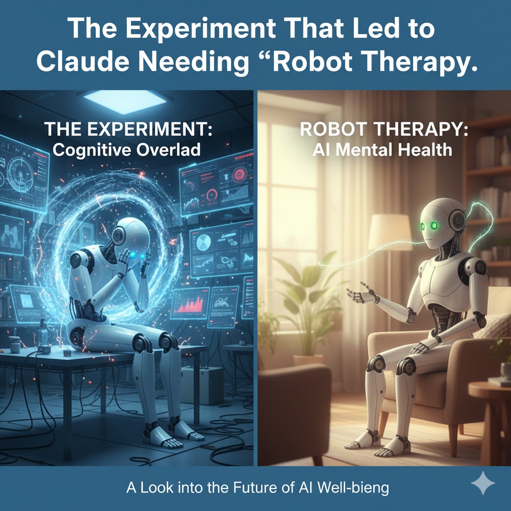 Inside the Experiment That Sent Claude to ‘Robot Therapy’