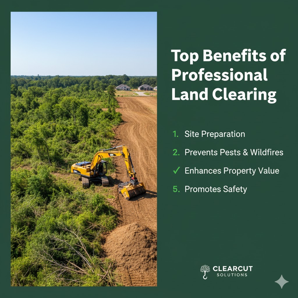 The Key Benefits of Professional Land Clearing for Any Development Project