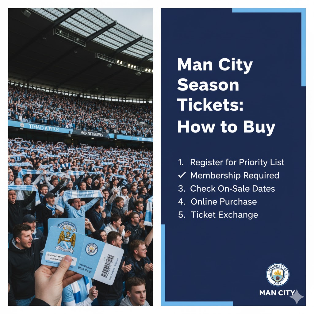 How to Buy Man City Season Tickets: Step-by-Step Guide for Fans