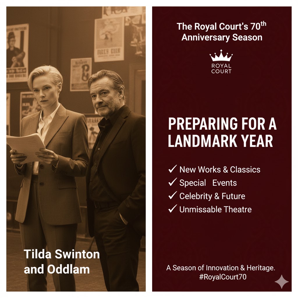 Royal Court Theatre Marks 70 Years with Tilda Swinton and Gary Oldman in Lead Roles