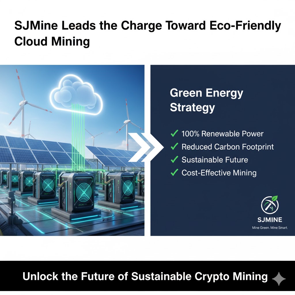 SJMine Pioneers Sustainable Cloud Mining Through Green Energy Innovation