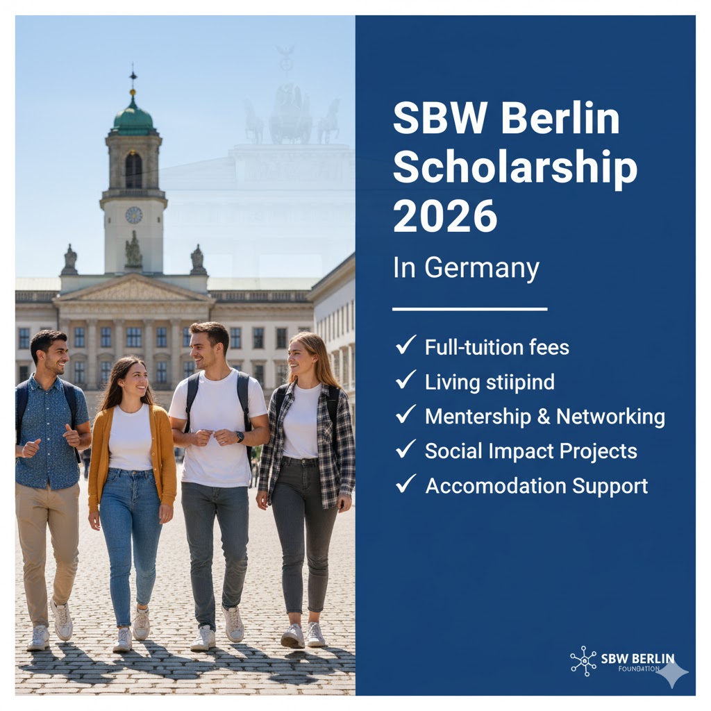 SBW Berlin Scholarship 2026 – Requirements, Benefits & How to Apply