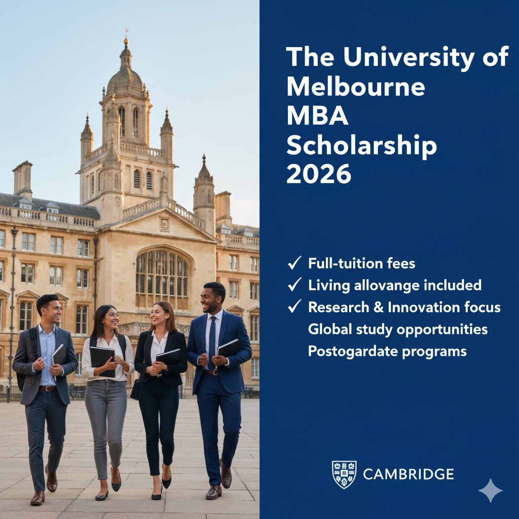 Fully Funded University of Melbourne Scholarship 2026 – Benefits & How to Apply