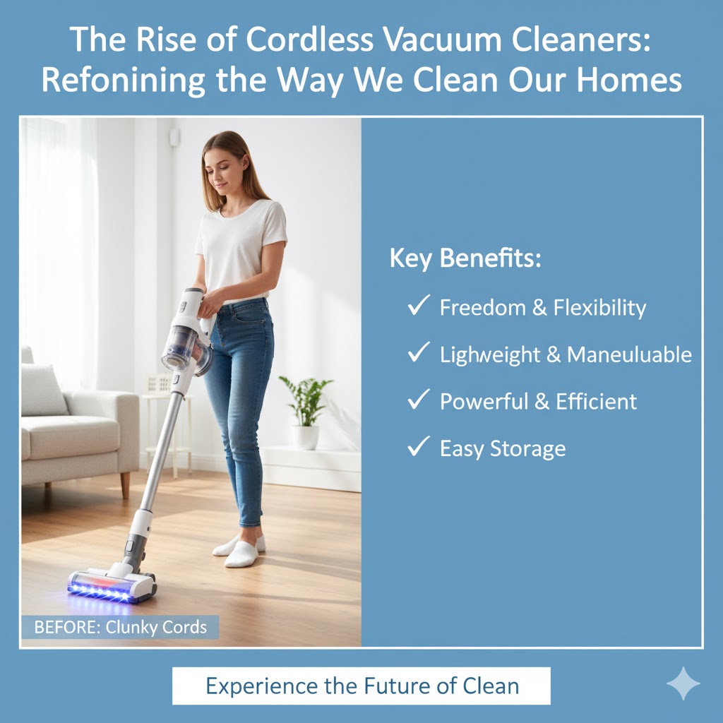 Cordless Vacuum Cleaners Are Taking Over – Here’s How They’re Redefining Cleaning