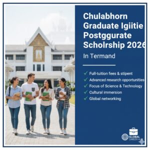 Chulabhorn Graduate Institute Postgraduate Scholarship 2026 in Thailand